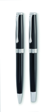 Лого трейд бизнес-подарки фото: Ball pen and roller set