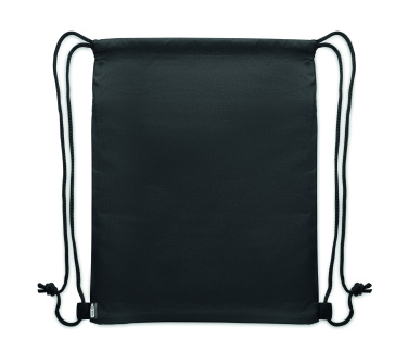 Лого трейд бизнес-подарки фото: Drawstring bag in 600D RPET