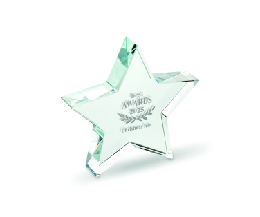 Лого трейд бизнес-подарки фото: Glass star award