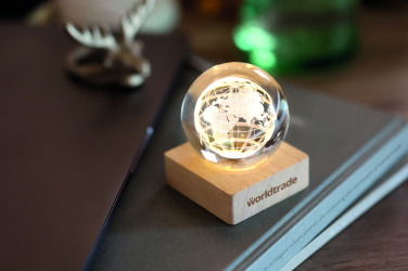 Лого трейд pекламные подарки фото: LED globe glass ball