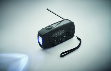 Логотрейд бизнес-подарки картинка: Portable radio SOS with LED torch