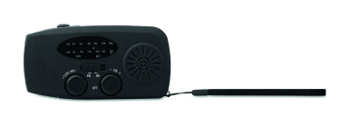 Лого трейд pекламные cувениры фото: Portable radio SOS with LED torch