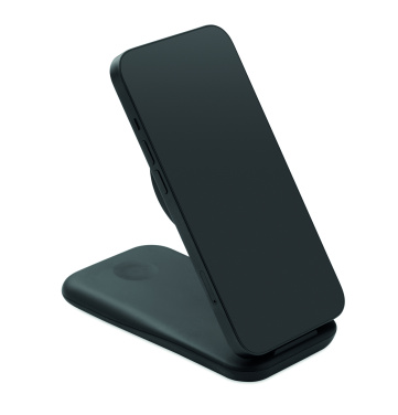 Лого трейд pекламные продукты фото: 3 in 1 wireless charger 15W