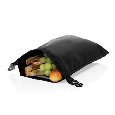 Лого трейд бизнес-подарки фото: Складной ланч-бокс Snackstrap AWARE™ RPET 30x20 см