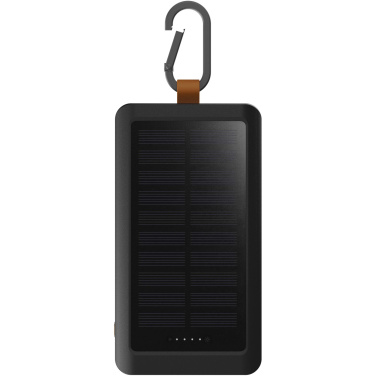 Логотрейд бизнес-подарки картинка: Портативное зарядное устройство Xtorm XG2S101 Go2 на солнечных батареях 10 000 мАч 15 Вт с подсветкой