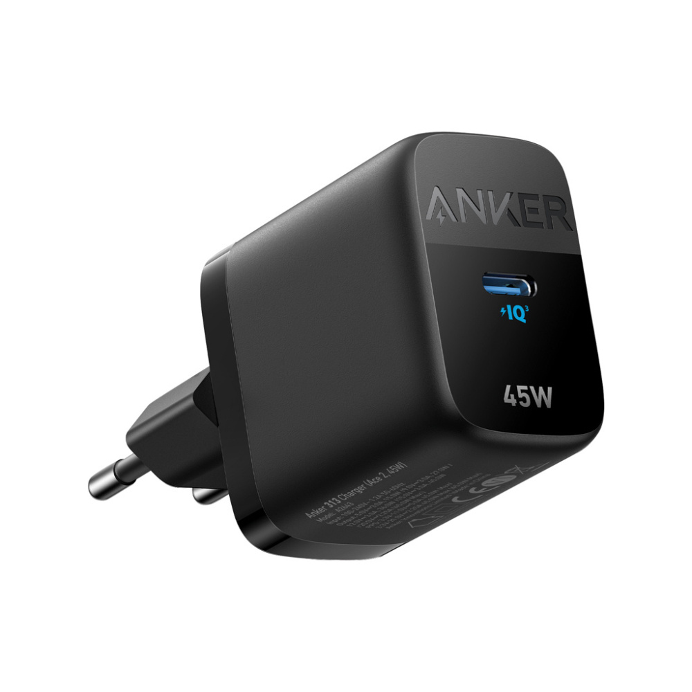 Лого трейд бизнес-подарки фото: Зарядное устройство Anker ACE EU 45W