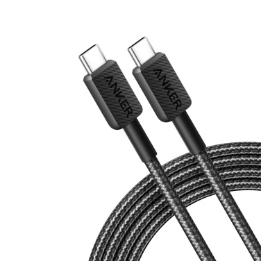 Лого трейд бизнес-подарки фото: Кабель Anker USB-C — USB-C 1,8 метра, 60 Вт