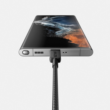 Лого трейд бизнес-подарки фото: Кабель Anker USB-C — USB-C 1,8 метра, 60 Вт