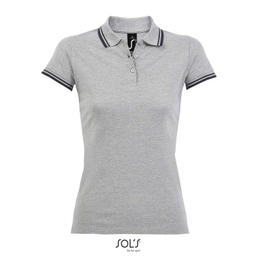 Лого трейд pекламные cувениры фото: PASADENA women polo 200g