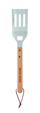 Лого трейд бизнес-подарки фото: BBQ spatula in beechwood