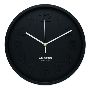 Лого трейд pекламные подарки фото: Wall clock in PP