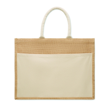Лого трейд pекламные подарки фото: Jute shopping bag