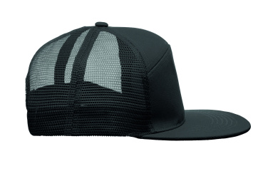 Лого трейд pекламные подарки фото: 7 panel flat visor cap