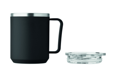 Логотрейд pекламные продукты картинка: Double wall mug 400ml