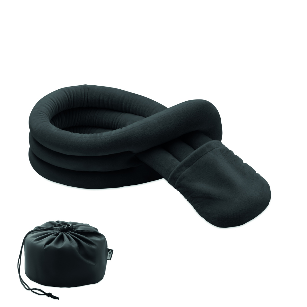 Логотрейд pекламные продукты картинка: Bendable roll travel pillow