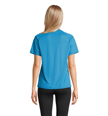 Логотрейд pекламные подарки картинка: VORTEX WOMEN RAGLAN T-SHIRT