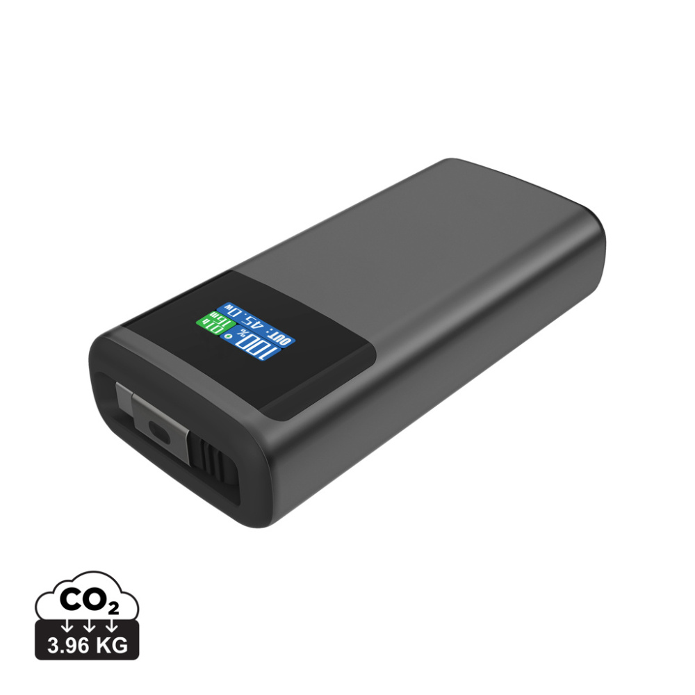 Лого трейд pекламные cувениры фото: Сверхбыстрый внешний аккумулятор Quantum RCS PD45W 10000 мАч с экраном
