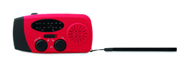 Лого трейд pекламные cувениры фото: Portable radio SOS with LED torch