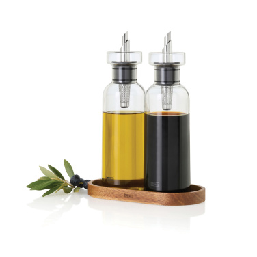 Лого трейд pекламные подарки фото: Набор дозаторов для масла и уксуса AdHoc Menage AromaPour, 300 мл