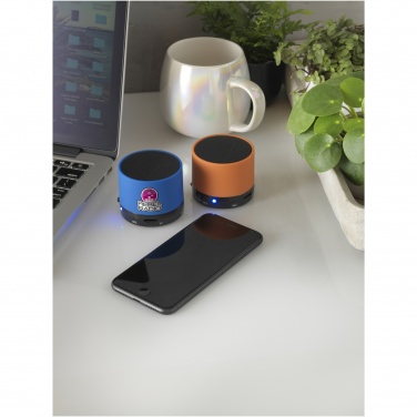 Logotrade profilreklam bild: Duck cylindrisk Bluetooth®-högtalare med gummi