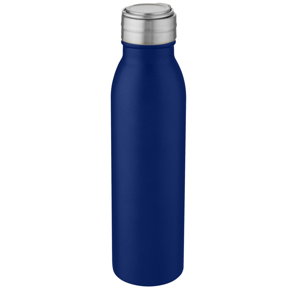 Logotrade reklamprodukter bild: Harper 700 ml sportflaska i rostfritt stål med metalloop