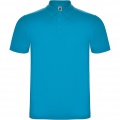 Austral kortärmad unisex pikétröja, Turkos