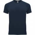 Bahrain kortärmad funktions T-shirt för barn, Marinblå