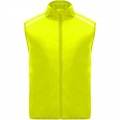 Jannu unisex väst för löpning i lättvikt, Fluor Gul