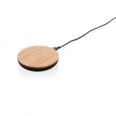 Logotrade profilreklam bild: Bamboo X 5W trådlös laddare