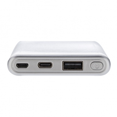 Logotrade profilprodukter bild: Ultrasnabb 10.000 mAh powerbank med PD