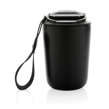Logotrade kampanjprodukter bild: Cuppa vakuummugg med logoband RCS re-steel