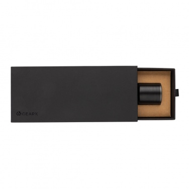 Logotrade presentreklam bild: Gear X USB-återuppladdningsbar stor ficklampa RCS aluminium