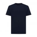 Iqoniq Kakadu relaxed t-shirt i återvunnen bomull, marin