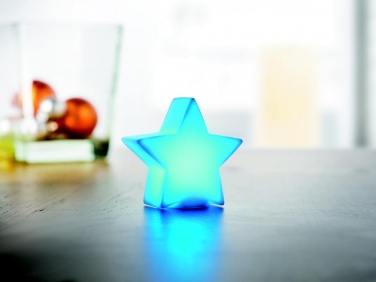 Logotrade presentreklam bild: Bordslampa LED, stjärna