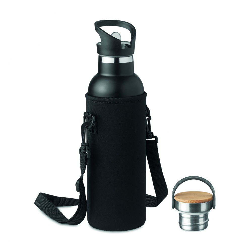 Logotrade profilprodukter bild: Flaska med dubbelvägg 700 ml