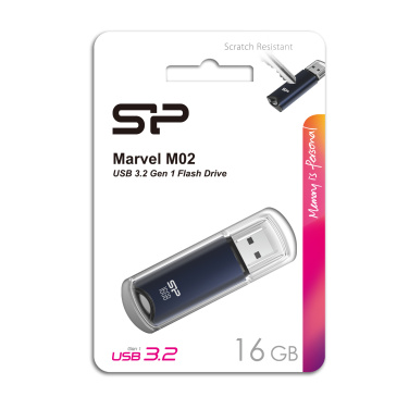 Logotrade kampanjprodukter bild: Pendrive Silicon Power Marvel - M02 3.2 16GB