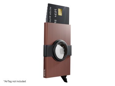 Logotrade profilprodukter bild: RFID kreditkortsfodral med hållare för AirTag 2163155