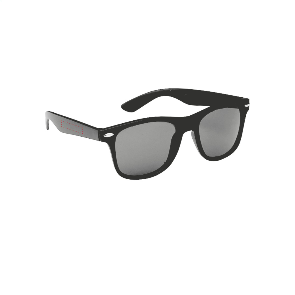 Logotrade kampanjprodukter bild: Malibu Matt Black solglasögon