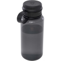 Ryder 900 ml RCS-certifierad RPET-sportflaska med multifunktionslock, Helt svart