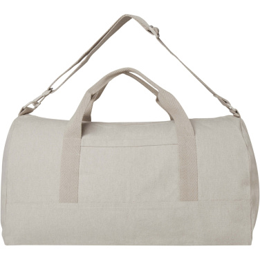 Logotrade reklamprodukter bild: Porter 500 g/m² duffelväska av Aware™-återvunnet material på 50 l