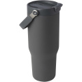 Bronx 900 ml vakuumisolerad termos av koppar och RCS-certifierat återvunnet rostfritt stål med ett lock med dubbla funktioner, Grå