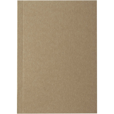 Logotrade kampanjprodukter bild: Novella Austen A6 anteckningsbok med återvunnet mjukt omslag med kraftpapper, 100 ark