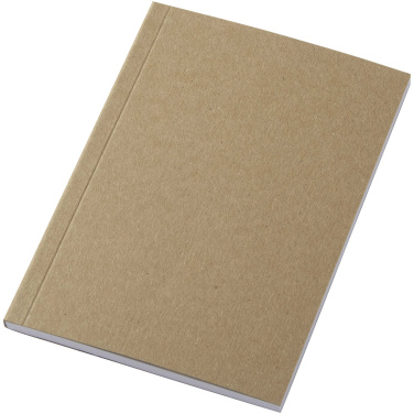 Logotrade reklamprodukter bild: Novella Austen A6 anteckningsbok med återvunnet mjukt omslag med kraftpapper, 50 ark
