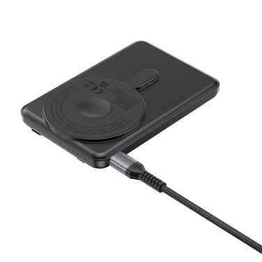 Logotrade kampanjprodukter bild: Urban Vitamin Redwood 5in1 5000mah 20WPD magnetisk powerbank