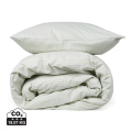VINGA Montgomery bäddset premium cotton, 4 delar, grön