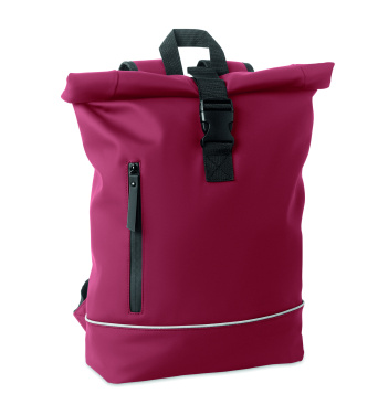 Logotrade reklamprodukter bild: Laptop 15" rolltop PU-ryggsäck