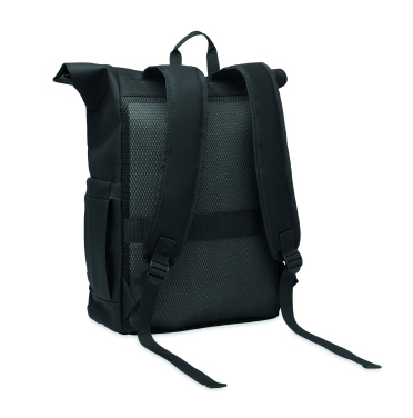Logotrade reklamprodukter bild: Rolltop dataryggsäck 600D