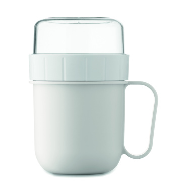 Logotrade kampanjprodukter bild: On the go-mugg i PP 450 ml