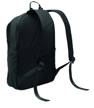 Logotrade presentreklam bild: 15'' mjuk PU-dataryggsäck