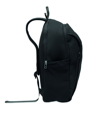 Logotrade kampanjprodukter bild: 15'' mjuk PU-dataryggsäck